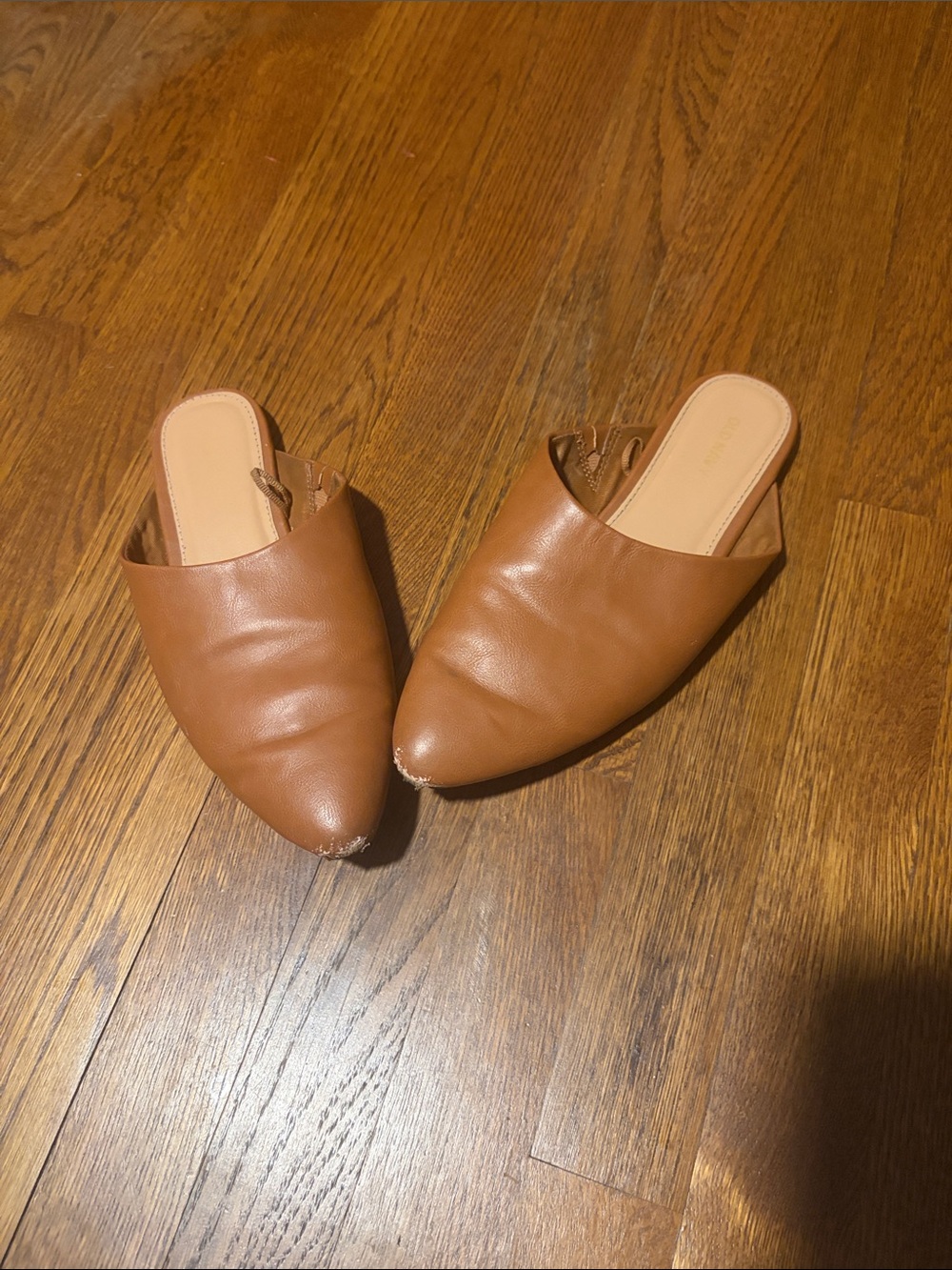 Old Navy Women’s Brown Slip-On Pointed Mules